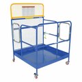 Vestil WORK PLATFORM W/CASTERS 2 DOOR ENTRY 48X48 WP-4848-CA-DD